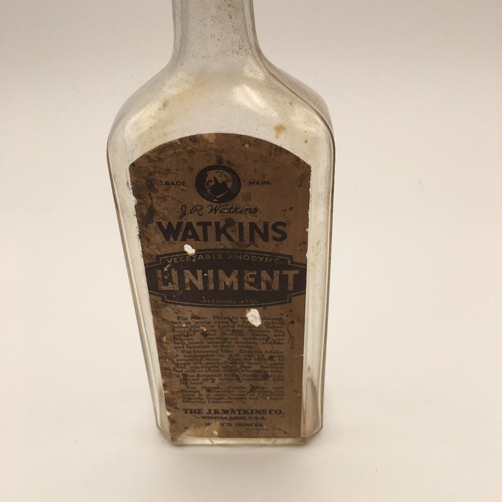 Vintage Watkins Liniment bottle